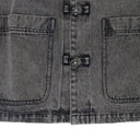 BLACK FROG KNOT DENIM JACKET