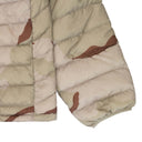 CAMO ZIP UP PUFFER JACKET