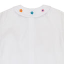 WHITE FLOR FRENCH T-SHIRT
