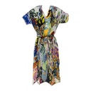 MULTICOLOR LONG BELTED TRENCH COAT