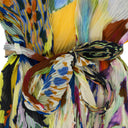 MULTICOLOR LONG BELTED TRENCH COAT