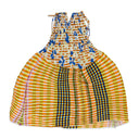 MULTICOLOR MULTIPRINT LIGHT DAY DRESS