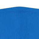 BLUE BEADED KNIT STRAIGHT PANTS
