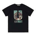 BLACK U T-SHIRT