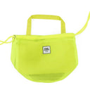 YELLOW MINI DRAWSTRING BUCKET BAG