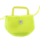 YELLOW MINI DRAWSTRING BUCKET BAG