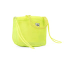 YELLOW MINI DRAWSTRING BUCKET BAG