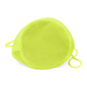 YELLOW MINI DRAWSTRING BUCKET BAG