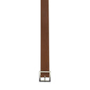 BROWN CLASSIC SQUARE BUCKLE BELT