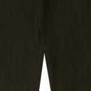BROWN CONTRAST TURN UP JEANS