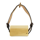 BROWN CORRELLON STRAP SHOULDER BAG