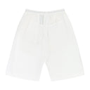 WHITE WIDE LEGGED SHORTS