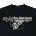 BLACK DISCHARGE T-SHIRT