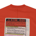 ORANGE WARNING PATCH T-SHIRT