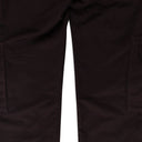 BURGUNDY TIE KNOT STRAIGHT PANTS