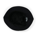 BLACK MESH POCKET BUCKET HAT