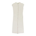 WHITE CHERRY CARDI SWEATER DRESS