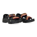 BLACK X SUICOKE WAVE LACETS CURB SANDALS