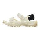 GOLD/BEIGE X SUICOKE WAVE LACETS CURB SANDALS