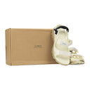 GOLD/BEIGE X SUICOKE WAVE LACETS CURB SANDALS