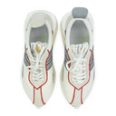 WHITE/SILVER BUMPR SNEAKERS