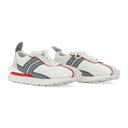 WHITE/SILVER BUMPR SNEAKERS
