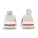 WHITE/SILVER BUMPR SNEAKERS