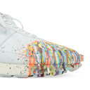 WHITE/MULTICOLOR COVERED SPOILER SNEAKERS