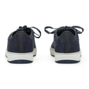 BLUE BASKET NUBUCKE EMBOSSE EXO SNEAKERS
