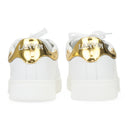 WHITE/GOLD DDB0 SNEAKERS