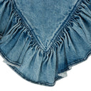 BLUE A 80'S GIRL COLLAR SCARF