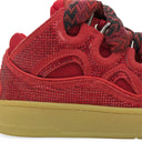 RED CURB SNEAKERS