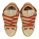 PINK/YELLOW CURB SNEAKERS