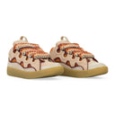 PINK/YELLOW CURB SNEAKERS
