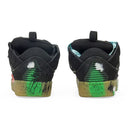 BLACK/MULTICOLOR CURB LIGHT SNEAKERS