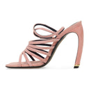PINK J HEEL 105MM SANDALS HEELS