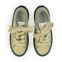 BEIGE/BLACK BASKETS BASSES CURBIES SNEAKERS