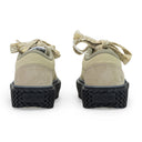 BEIGE/BLACK BASKETS BASSES CURBIES SNEAKERS
