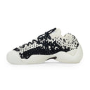 ECRU/BLACK FLASH-X TRICOTEE SNEAKERS
