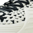 ECRU/BLACK FLASH-X TRICOTEE SNEAKERS
