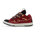 RED/GOLD CURB SNEAKERS