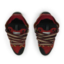 RED/GOLD CURB SNEAKERS