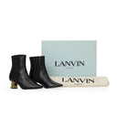 BLACK M&E ANKLE BOOTS