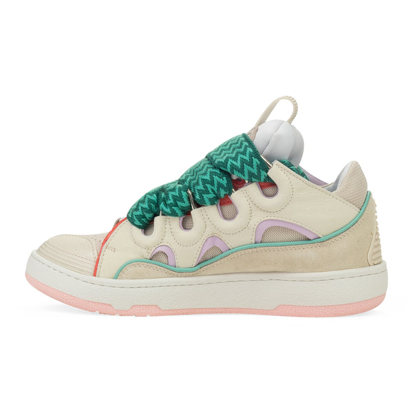 PINK/BEIGE CURB SNEAKERS