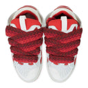 WHITE/RED BASKETS CURB SNEAKERS