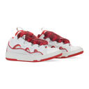 WHITE/RED BASKETS CURB SNEAKERS