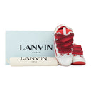 WHITE/RED BASKETS CURB SNEAKERS