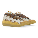 BEIGE CURB SNEAKERS