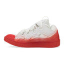 RED/WHITE CURB SNEAKERS