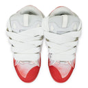 RED/WHITE CURB SNEAKERS